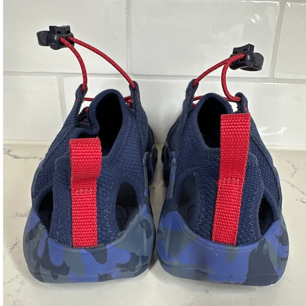KEEN Hyperport H2 Water Sandals Big Boys 34 Size 2 Blue Camo Sport 1030835 Schoo